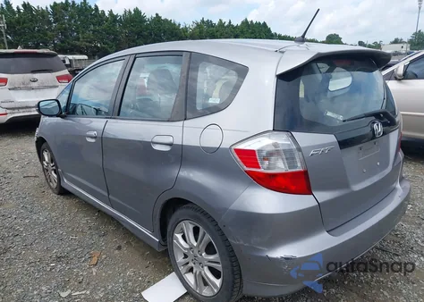 2009 Honda Fit Sport из США, поврежденный, VIN JHMGE88429S010664
